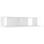 vidaXL Mobile TV Bianco 120x30x30 cm in Truciolato