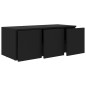 vidaXL Mobile TV Nero 80x34x30 cm in Truciolato vidaXL Mobile TV Nero 80x34x30 cm in Truciolato