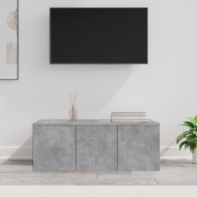 vidaXL Mobile TV Grigio Cemento 80x34x30 cm in Truciolato vidaXL Mobile TV Grigio Cemento 80x34x30 cm in Truciolato