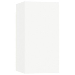 vidaXL Mobile Porta TV Bianco 30,5x30x60 cm in Legno Multistrato