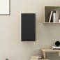 vidaXL Mobile TV Nero 30,5x30x60 cm in Truciolato vidaXL Mobile TV Nero 30,5x30x60 cm in Truciolato