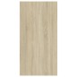 vidaXL Mobili TV Rovere Sonoma 2 pz 30,5x30x60 cm in Truciolato vidaXL Mobili TV Rovere Sonoma 2 pz 30,5x30x60 cm in Truciolato