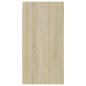 vidaXL Mobili TV Rovere Sonoma 2 pz 30,5x30x60 cm in Truciolato vidaXL Mobili TV Rovere Sonoma 2 pz 30,5x30x60 cm in Truciolato