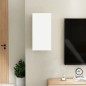 vidaXL Mobile TV Bianco e Rovere Sonoma 30,5x30x60 cm in Truciolato vidaXL Mobile TV Bianco e Rovere Sonoma 30,5x30x60 cm in Truciolato