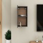 vidaXL Mobile TV Grigio Lucido 30,5x30x60 cm in Truciolato vidaXL Mobile TV Grigio Lucido 30,5x30x60 cm in Truciolato