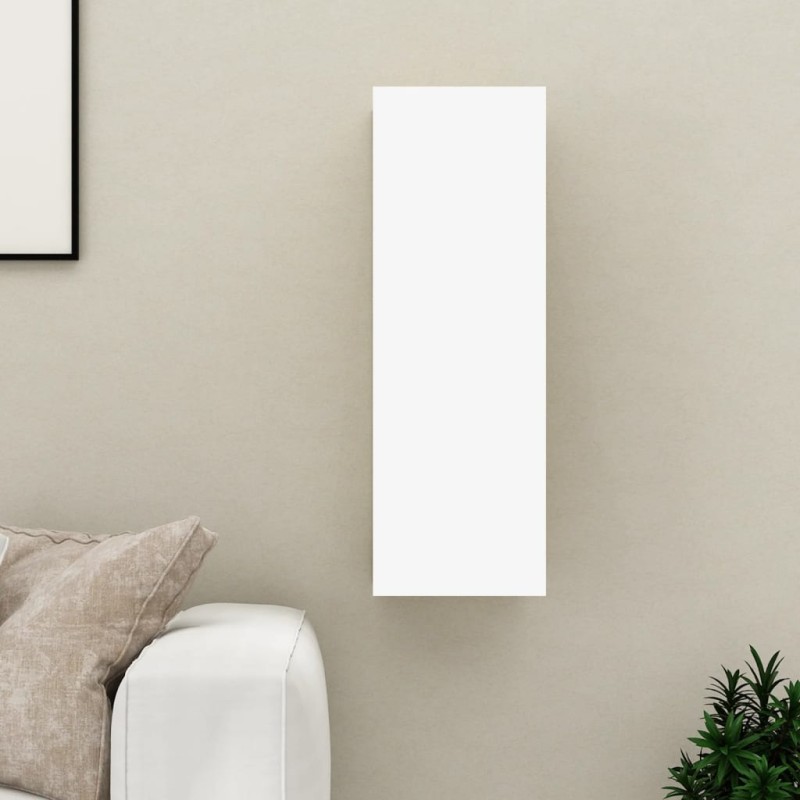vidaXL Mobile TV Bianco 30,5x30x90 cm in Truciolato vidaXL Mobile TV Bianco 30,5x30x90 cm in Truciolato