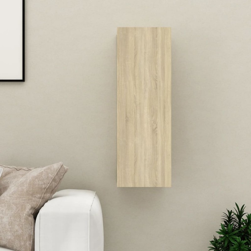 vidaXL Mobile TV Rovere Sonoma 30,5x30x90 cm in Truciolato vidaXL Mobile TV Rovere Sonoma 30,5x30x90 cm in Truciolato