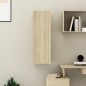 vidaXL Mobile TV Rovere Sonoma 30,5x30x90 cm in Truciolato vidaXL Mobile TV Rovere Sonoma 30,5x30x90 cm in Truciolato