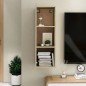 vidaXL Mobile TV Rovere Sonoma 30,5x30x90 cm in Truciolato vidaXL Mobile TV Rovere Sonoma 30,5x30x90 cm in Truciolato