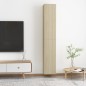 vidaXL Mobili TV Rovere Sonoma 2 pz 30,5x30x90 cm in Truciolato vidaXL Mobili TV Rovere Sonoma 2 pz 30,5x30x90 cm in Truciolato