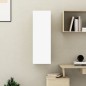 vidaXL Mobile TV Bianco e Rovere Sonoma 30,5x30x90 cm in Truciolato vidaXL Mobile TV Bianco e Rovere Sonoma 30,5x30x90 cm in Truciolato