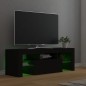 vidaXL Mobile Porta TV con Luci LED Nero 120x35x40 cm vidaXL Mobile Porta TV con Luci LED Nero 120x35x40 cm