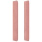 Testiera ad Orecchio Rosa 183x16x118/128 cm in Velluto Testiera ad Orecchio Rosa 183x16x118/128 cm in Velluto