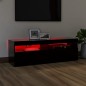 vidaXL Mobile Porta TV con Luci LED Nero 120x35x40 cm vidaXL Mobile Porta TV con Luci LED Nero 120x35x40 cm