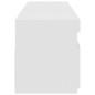 vidaXL Mobili Porta TV con Luci LED 2 pz Bianco 75x35x40 cm vidaXL Mobili Porta TV con Luci LED 2 pz Bianco 75x35x40 cm