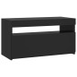 vidaXL Mobile Porta TV con Luci LED Nero 75x35x40 cm vidaXL Mobile Porta TV con Luci LED Nero 75x35x40 cm