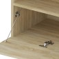 vidaXL Mobili Porta TV con Luci LED 2 pz Rovere Sonoma 75x35x40 cm vidaXL Mobili Porta TV con Luci LED 2 pz Rovere Sonoma 75x35x40 cm