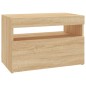 vidaXL Mobili Porta TV con LED 2 pz Rovere Sonoma 60x35x40 cm vidaXL Mobili Porta TV con LED 2 pz Rovere Sonoma 60x35x40 cm
