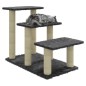 vidaXL Albero per Gatti con Tiragraffi in Sisal Grigio Scuro 50,5 cm vidaXL Albero per Gatti con Tiragraffi in Sisal Grigio Scuro 50,5 cm