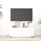 vidaXL Mobile Porta TV Bianco 100x35x40 cm in Legno Multistrato vidaXL Mobile Porta TV Bianco 100x35x40 cm in Legno Multistrato
