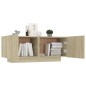 vidaXL Mobile per TV Rovere Sonoma 100x35x40 cm Legno Multistrato vidaXL Mobile per TV Rovere Sonoma 100x35x40 cm Legno Multistrato