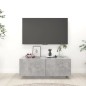 vidaXL Mobile TV Grigio Cemento 100x35x40 cm in Truciolato vidaXL Mobile TV Grigio Cemento 100x35x40 cm in Truciolato