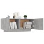 vidaXL Mobile TV Grigio Cemento 100x35x40 cm in Truciolato vidaXL Mobile TV Grigio Cemento 100x35x40 cm in Truciolato