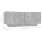 vidaXL Mobile TV Grigio Cemento 100x35x40 cm in Truciolato vidaXL Mobile TV Grigio Cemento 100x35x40 cm in Truciolato