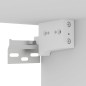 vidaXL Mobili Porta TV Sospesi 2 pz Bianco 60x30x30cm vidaXL Mobili Porta TV Sospesi 2 pz Bianco 60x30x30cm