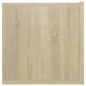 vidaXL Mobile Porta TV Sospeso Rovere Sonoma 60x30x30 cm