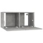 vidaXL Mobile Porta TV Sospeso Grigio Cemento 60x30x30 cm vidaXL Mobile Porta TV Sospeso Grigio Cemento 60x30x30 cm