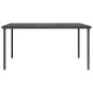 vidaXL Set da Pranzo da Giardino 7 pz in Acciaio vidaXL Set da Pranzo da Giardino 7 pz in Acciaio