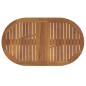 vidaXL Set da Pranzo da Giardino 5 pz in Legno Massello di Acacia