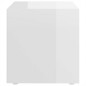 vidaXL Mobile Porta TV 2 pz Bianco Lucido 37x35x37 cm in Truciolato vidaXL Mobile Porta TV 2 pz Bianco Lucido 37x35x37 cm in Truciolato