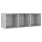 vidaXL Mobile Porta TV Grigio Cemento 107x35x37 cm in Truciolato vidaXL Mobile Porta TV Grigio Cemento 107x35x37 cm in Truciolato