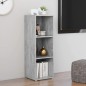 vidaXL Mobile Porta TV Grigio Cemento 107x35x37 cm in Truciolato vidaXL Mobile Porta TV Grigio Cemento 107x35x37 cm in Truciolato