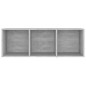vidaXL Mobile Porta TV Grigio Cemento 107x35x37 cm in Truciolato vidaXL Mobile Porta TV Grigio Cemento 107x35x37 cm in Truciolato