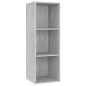vidaXL Mobile Porta TV Grigio Cemento 107x35x37 cm in Truciolato vidaXL Mobile Porta TV Grigio Cemento 107x35x37 cm in Truciolato