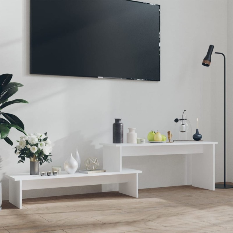 vidaXL Mobile Porta TV Bianco 180x30x43 cm in Legno Multistrato vidaXL Mobile Porta TV Bianco 180x30x43 cm in Legno Multistrato