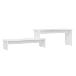 vidaXL Mobile Porta TV Bianco 180x30x43 cm in Legno Multistrato