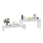 vidaXL Mobile Porta TV Bianco 180x30x43 cm in Legno Multistrato vidaXL Mobile Porta TV Bianco 180x30x43 cm in Legno Multistrato