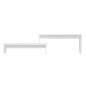 vidaXL Mobile Porta TV Bianco 180x30x43 cm in Legno Multistrato vidaXL Mobile Porta TV Bianco 180x30x43 cm in Legno Multistrato