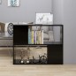 vidaXL Mobile TV Nero 80x24x63 cm in Truciolato vidaXL Mobile TV Nero 80x24x63 cm in Truciolato