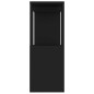 vidaXL Mobile TV Nero 80x24x63 cm in Truciolato vidaXL Mobile TV Nero 80x24x63 cm in Truciolato
