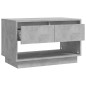 vidaXL Mobile TV Grigio Cemento 70x41x44 cm in Truciolato