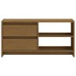 vidaXL Mobile Porta TV Marrone Miele 80x31x39 cm in Legno di Pino vidaXL Mobile Porta TV Marrone Miele 80x31x39 cm in Legno di Pino