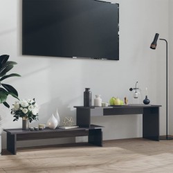 vidaXL Mobile Porta TV Grigio Lucido 180x30x43 cm in Truciolato