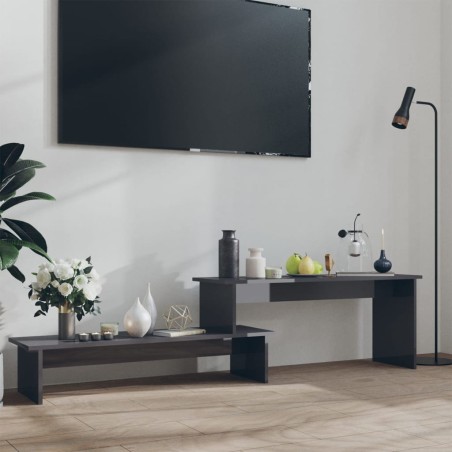 vidaXL Mobile Porta TV Grigio Lucido 180x30x43 cm in Truciolato
