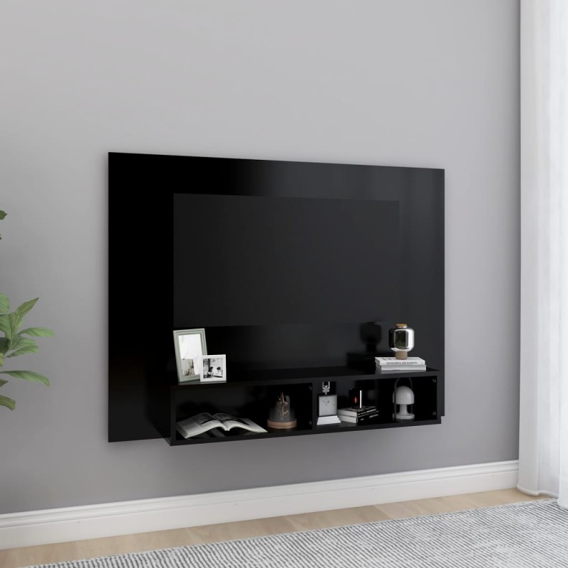 vidaXL Mobile TV a Muro Bianco 120x23,5x90 cm in Truciolato vidaXL Mobile TV a Muro Bianco 120x23,5x90 cm in Truciolato