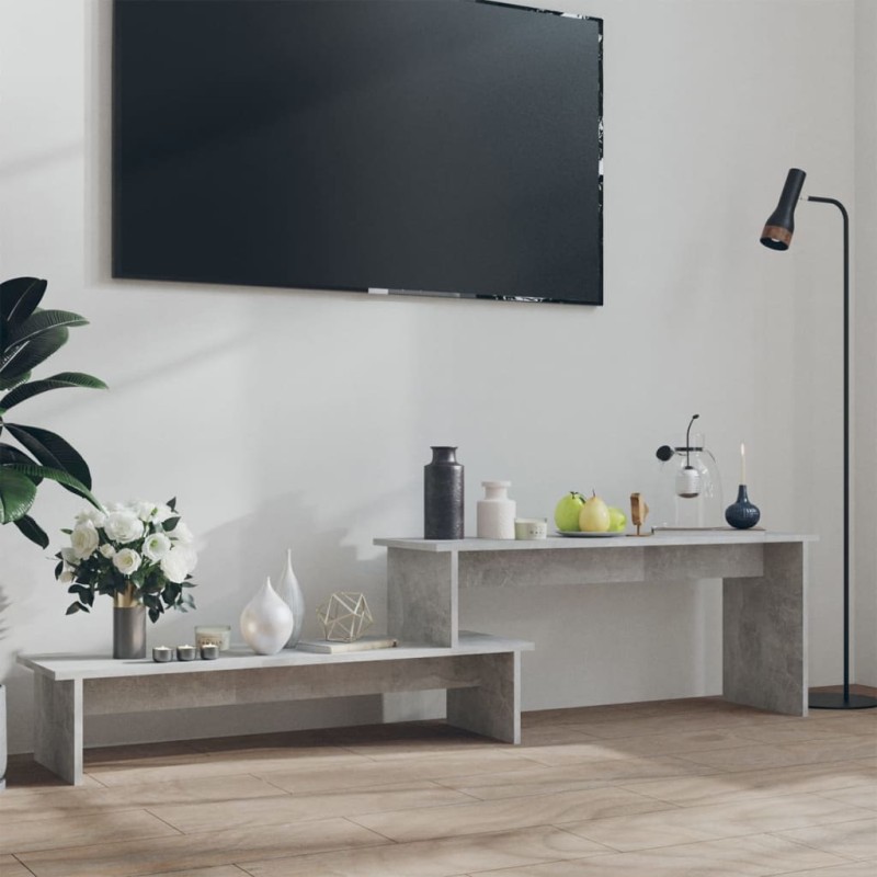 vidaXL Mobile TV Grigio Cemento 180x30x43 cm in Truciolato vidaXL Mobile TV Grigio Cemento 180x30x43 cm in Truciolato